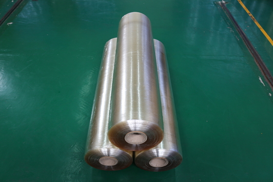 Transparent Flexible Clear PVC Plastic Roll Film 200KG Recyclable 0.03mm Thickness