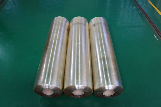 Transparent Flexible Clear PVC Plastic Roll Film 200KG Recyclable 0.03mm Thickness