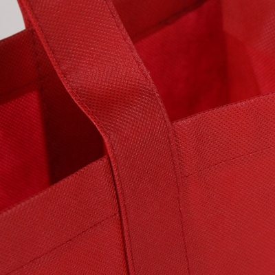 Reusable Non Woven Shopping Bags Recyclable Customized With Printed Logo
