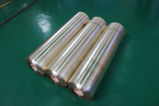 Transparent Flexible Clear PVC Plastic Roll Film 200KG Recyclable 0.03mm Thickness